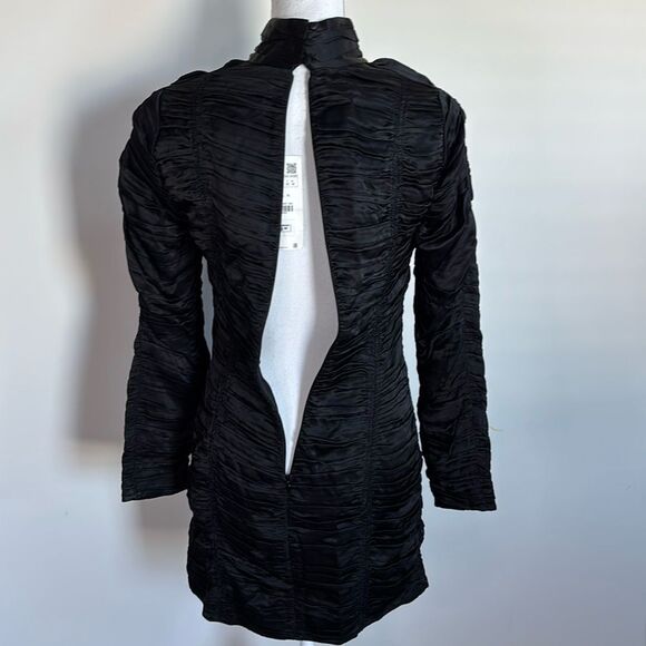 Zara ruched mini dress Women’s Size Medium new with tags - Picture 9 of 12